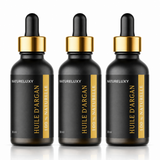 3 Huile d'Argan 30mL Pipette 100% naturelle -10%