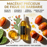 Huile de Figue de Barbarie Puissant Anti-rides 100mL Spray 100% naturelle