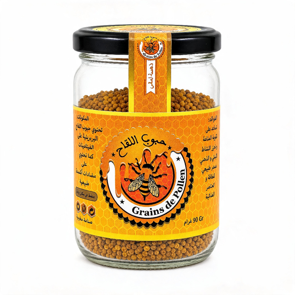 Grain de Pollen de Fleurs séchés -90g