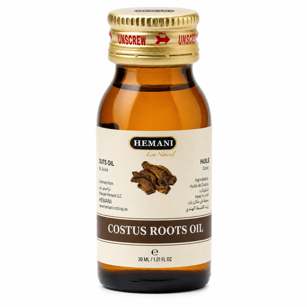 Huile de Costus Indien Hemani 30 ml
