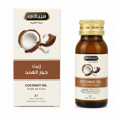 Huile de Coco 30mL 100% Naturelle Hemani