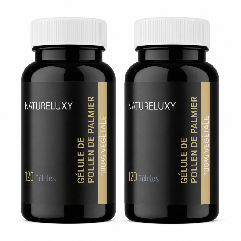 240 gélules de Pollen de Palmier Natureluxy -5%