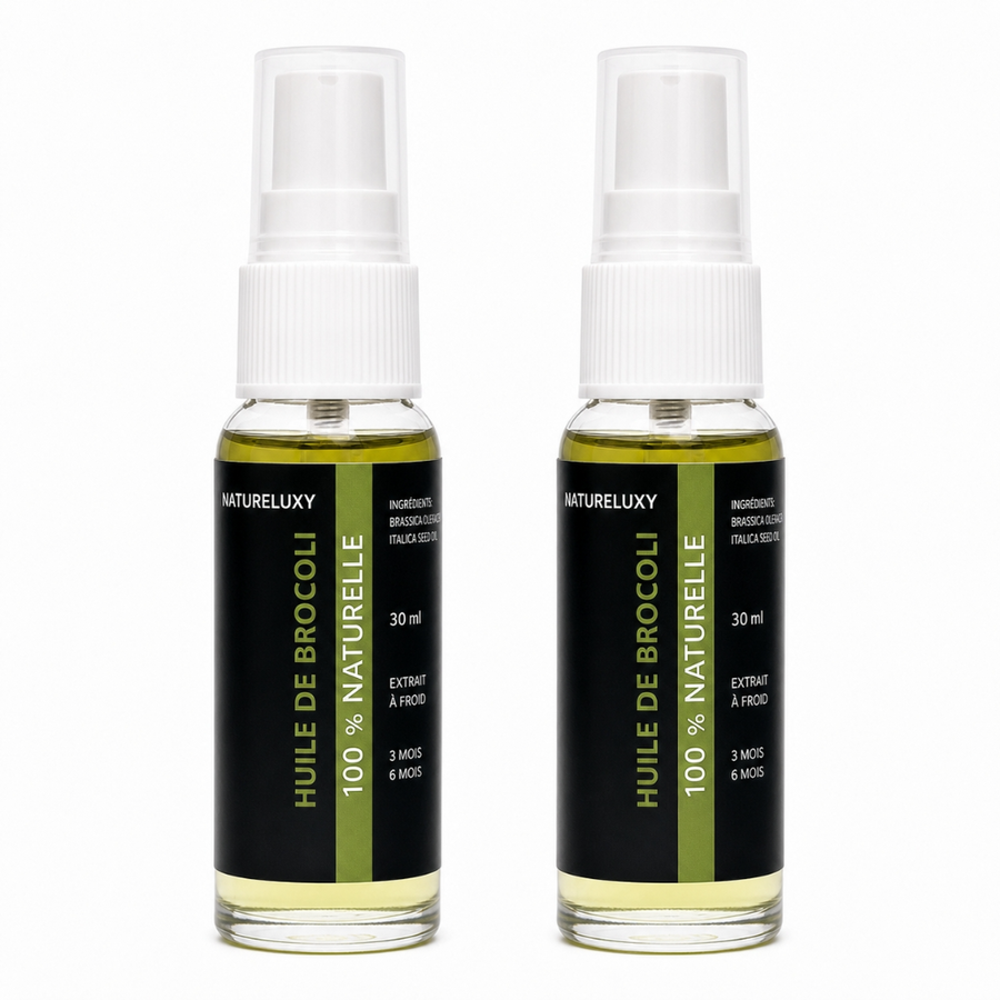 2 Huile de Brocoli 30mL Spray 100% Naturelle -5%