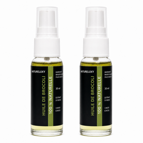2 Huile de Brocoli 30mL Spray 100% Naturelle -5%