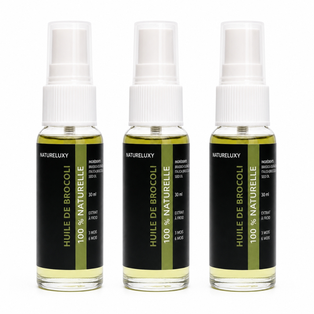 3 Huile de Brocoli 30mL Spray 100% Naturelle -10%