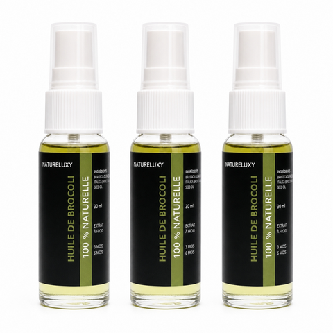 3 Huile de Brocoli 30mL Spray 100% Naturelle -10%