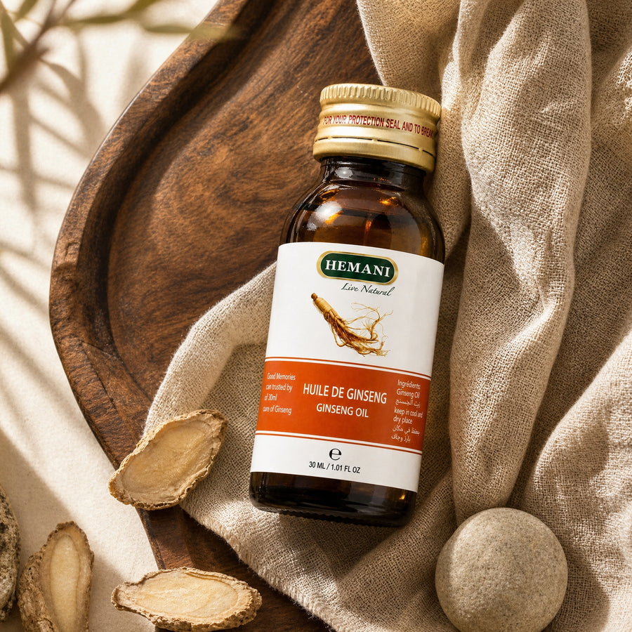 Hemani Huile de Ginseng 30 mL — Lifestyle ambiance naturelle
