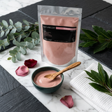 Argile rose en poudre 250 g – Usage externe (masque visage, cheveux, bain)