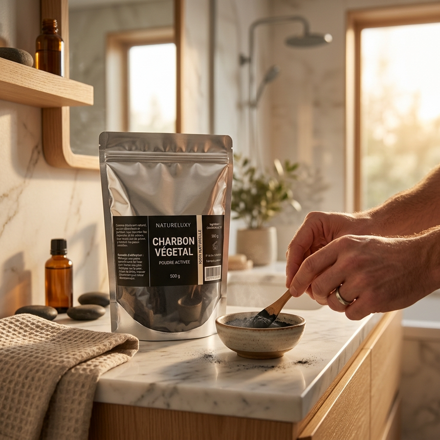 Poudre de Charbon Dentaire 500 g - Hygiène Buccale