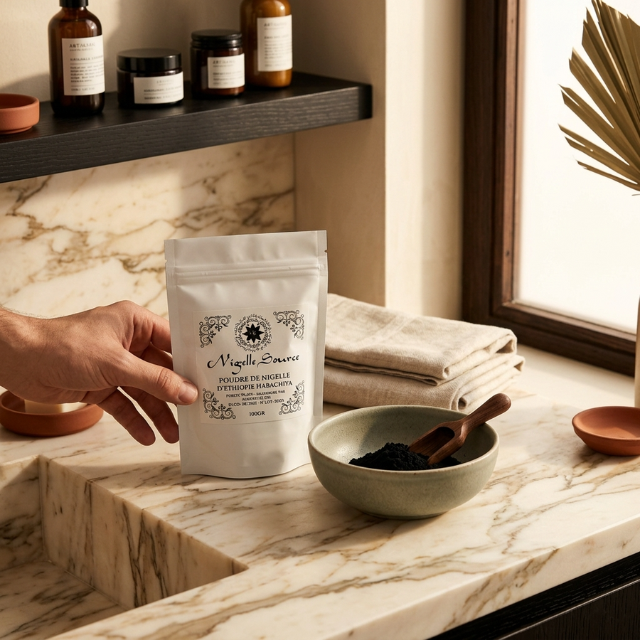 Graine de Nigelle d’Éthiopie en Poudre Pure Grade A - 100 g
