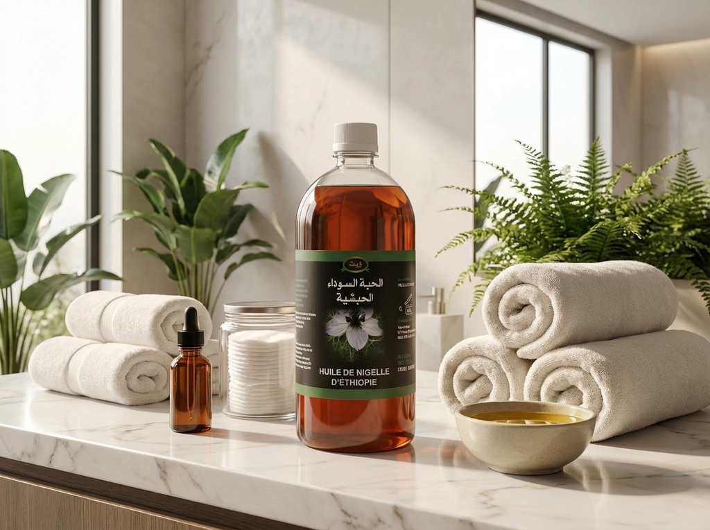 Huile de Nigelle d'Ethiopie Haute Qualité - 1L