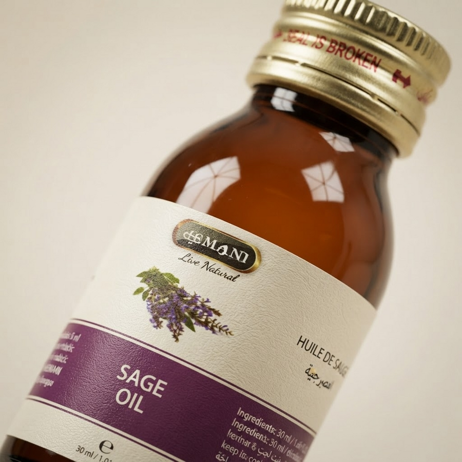 Huile de Sauge 30ml Naturelle Hemani