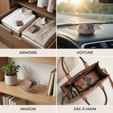 Lot 1 Carré de Musc Ambré + 1 Carré de Musc noir - Parfum Solide