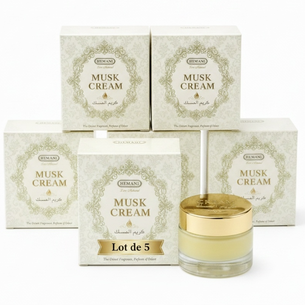 5 Crème Musc pour le Corps - Hemani -20%