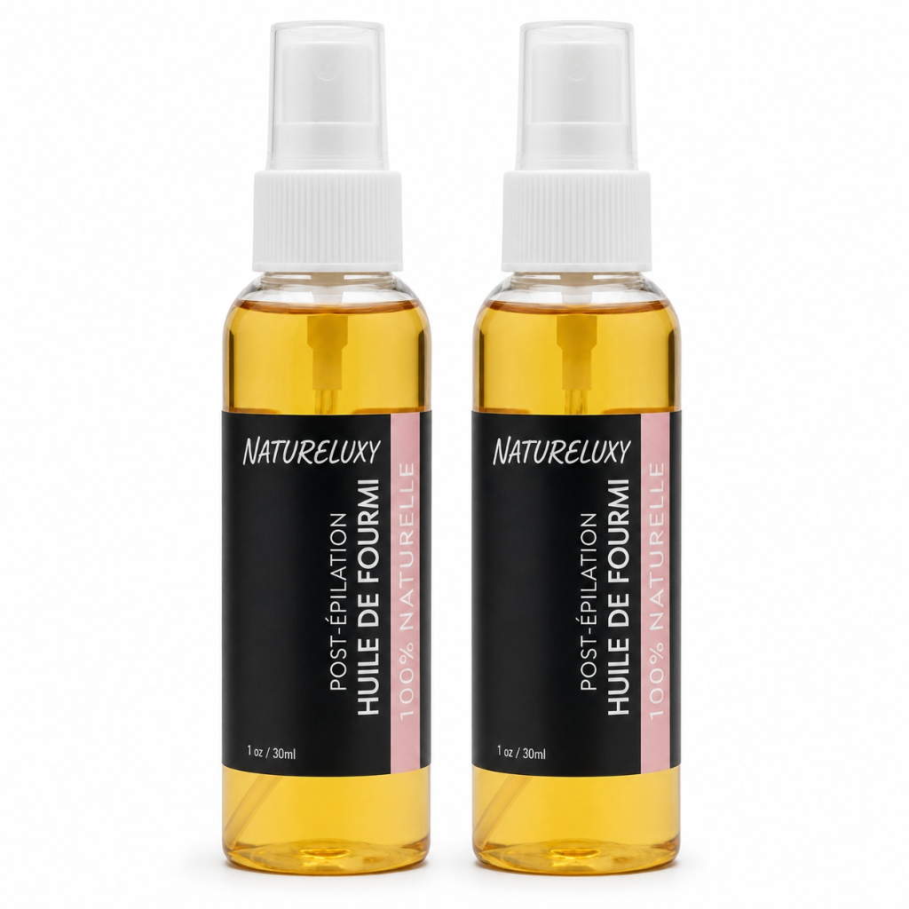 2 Ameisenöle gegen Haarwuchs 30 ml Natureluxy Spray
