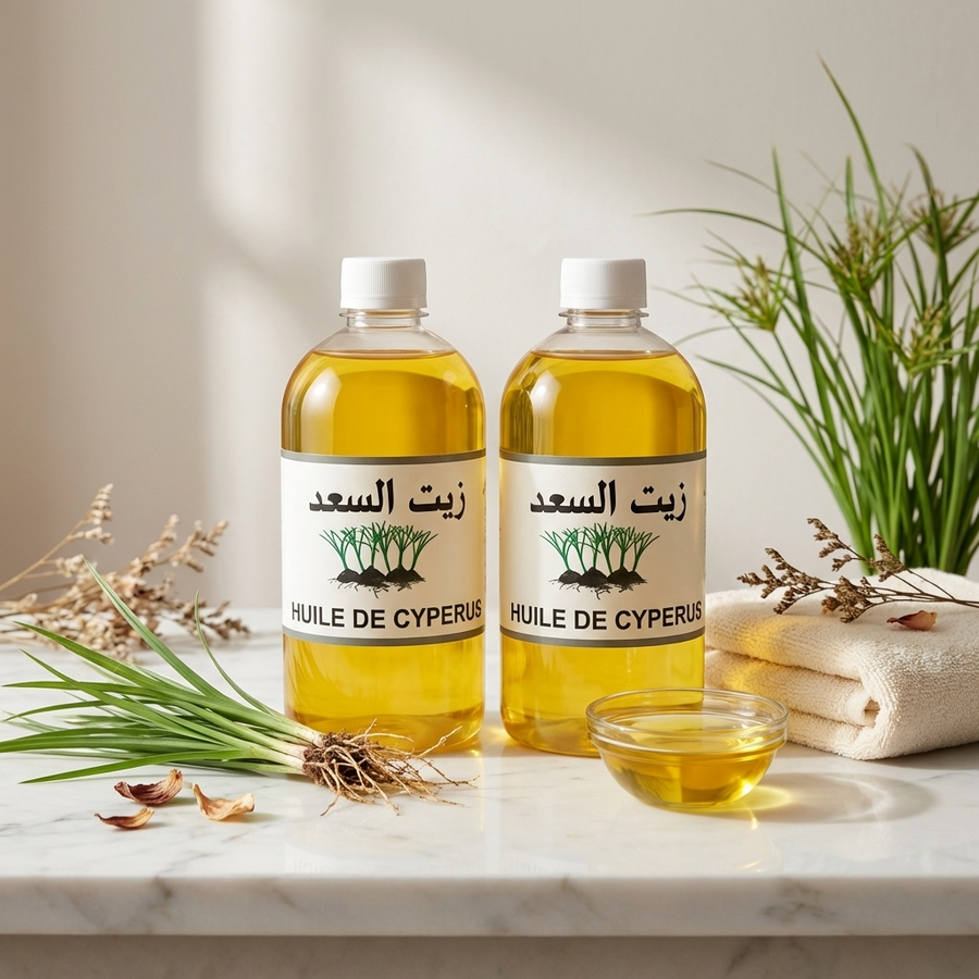 2X 1L Huile de Souchet 100% naturelle -5%