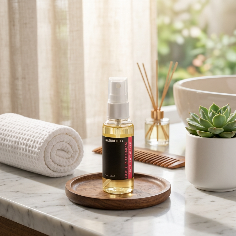 Huile d’Oignon 30 ml Spray 100% Naturelle – Soin cheveux & peau