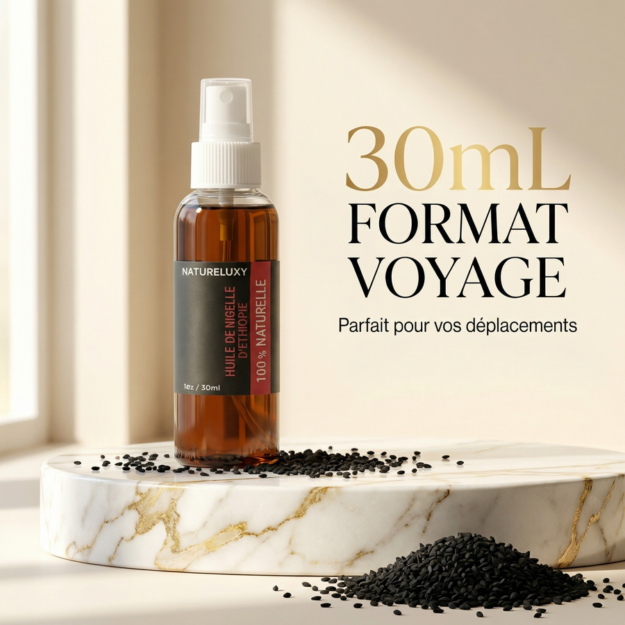 Huile de Nigelle d'éthiopie 30mL spray 100% naturelle