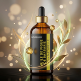 Huile de Figue de Barbarie 100 ml pipette – 100% naturelle (macérat) – soin visage anti-âge