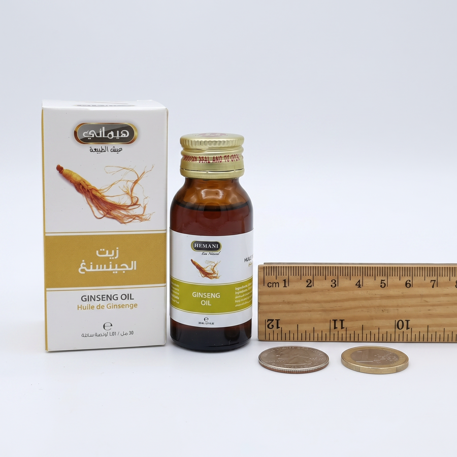 Huile de Ginseng Hemani 30 mL