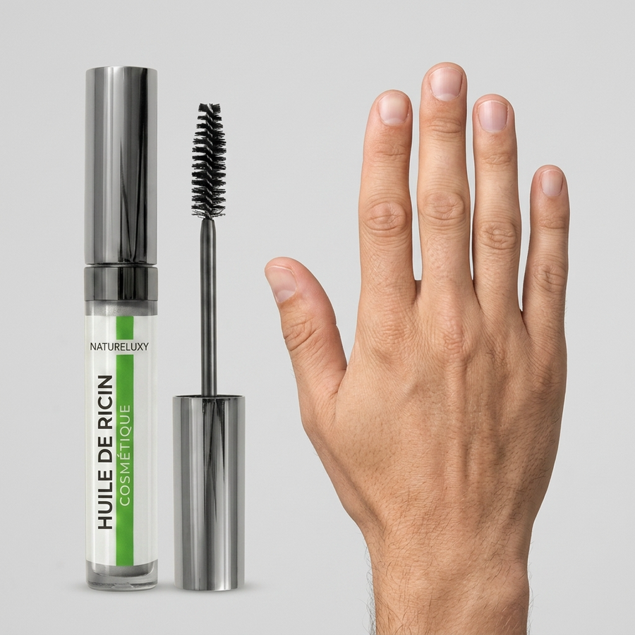 Mascara Huile de Ricin pour Cils 10 mL - Flacon rechargeable