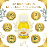 Huile de Pois Chiche 30mL 100% Naturelle