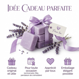 Lot de 5 carrés de musc lavande – parfum solide