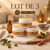 3 Argancremes aus Marokko Augen- und Gesichtskonturbehandlung Tag und Nacht 100 ml -10 %