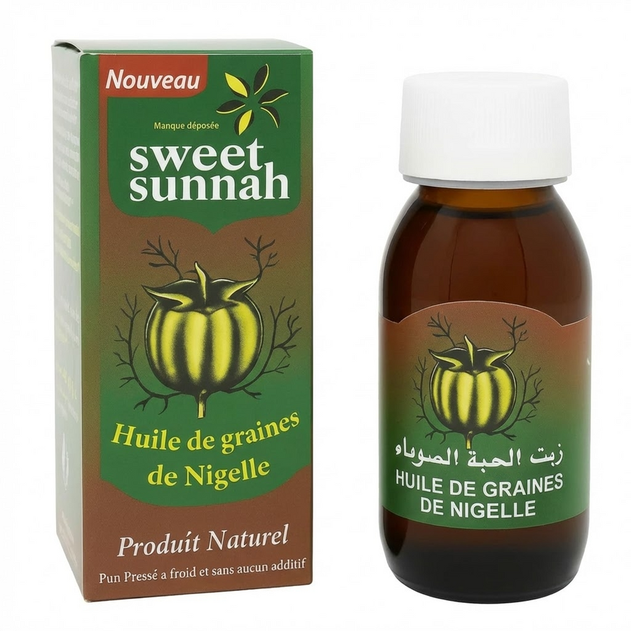 Nigella-Samenöl, süße Sunna, 60 ml