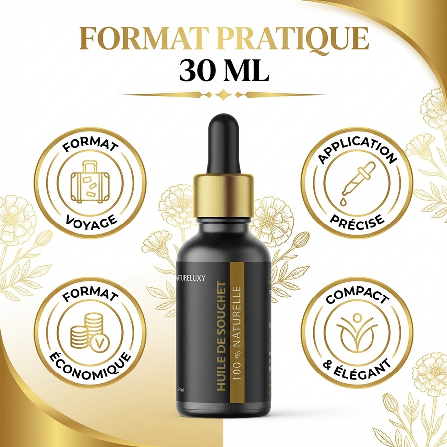 Huile de Souchet 30mL pipette 100% naturelle