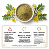 Feuilles de séné en poudre - 1kg - 100% Naturel