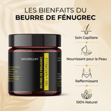 Beurre de Fenugrec Pur & Concentré 200g Natureluxy - Soin Corps et Cheveux