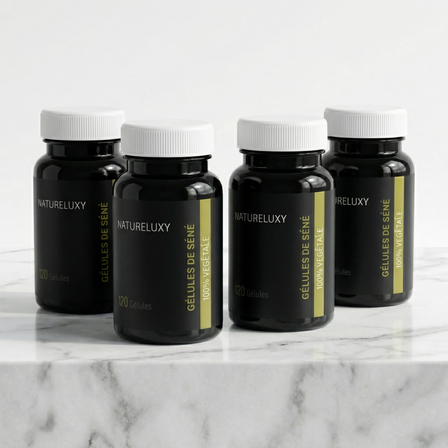 Lot 4×120 Gélules de Séné (Senna) – 480 gélules 300 mg par gélule