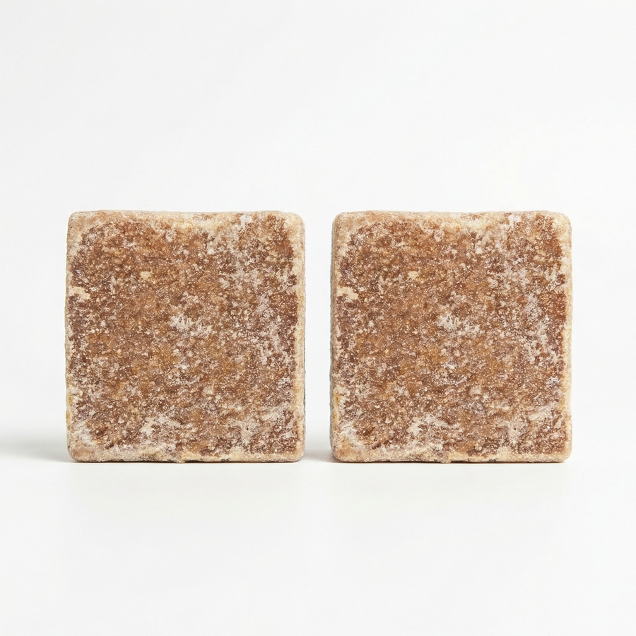 2 Quadrate Bernstein-Moschus-Festparfümreduzierung -5 %