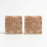 2 Carré de Musc ambré Parfum solide Réduction -5%