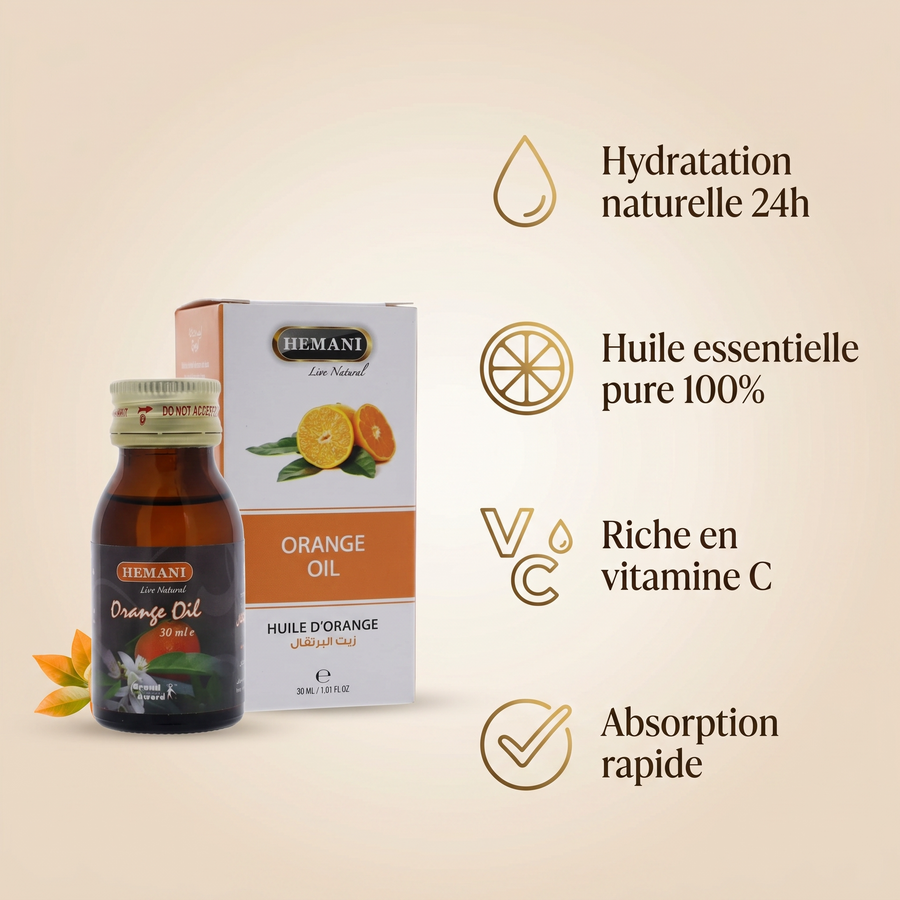 Huile d’Orange Hemani 30 ml