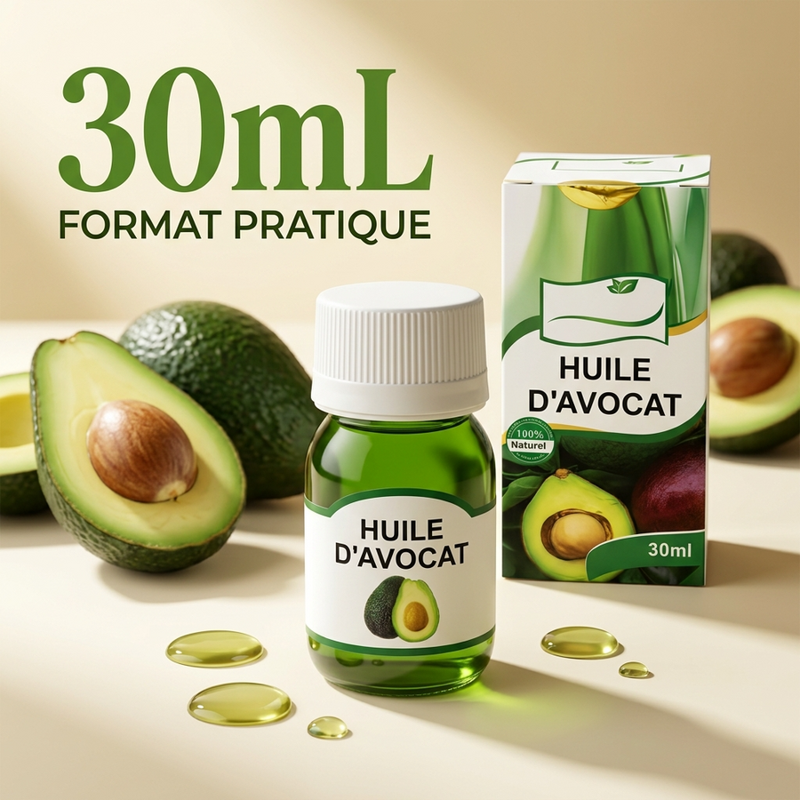 Huile d'Avocat 30ml 100% Naturel - Sweet Sunnah