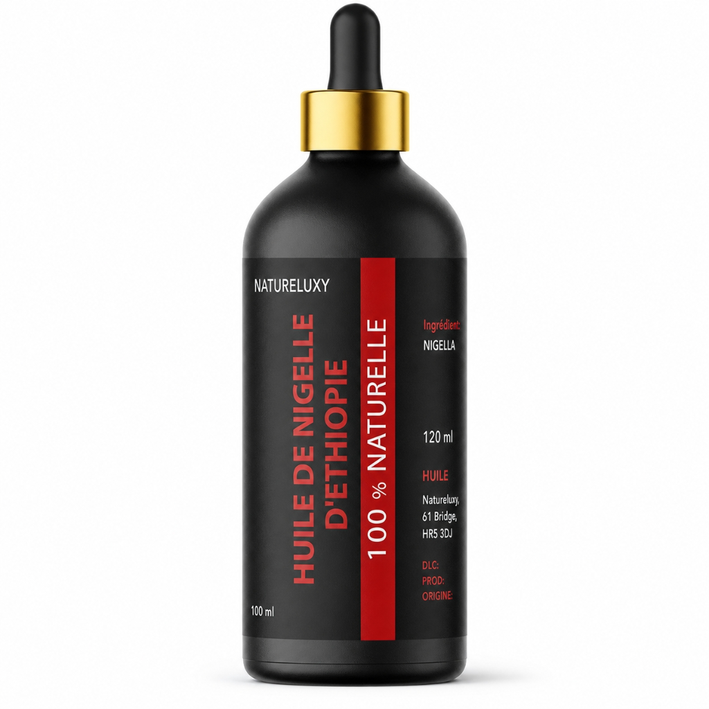 Huile de Nigelle d’Éthiopie 100 mL Pipette — 100% Naturelle