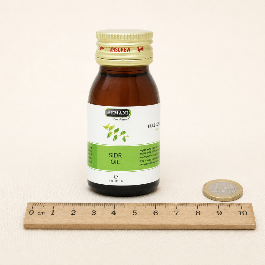 Hemani Sidr Oil 5x30mL — dimensions échelle