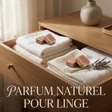 Lot de 5 Carrés de Musc Ambré – Parfum Solide Peau & Linge – Origine Pakistan