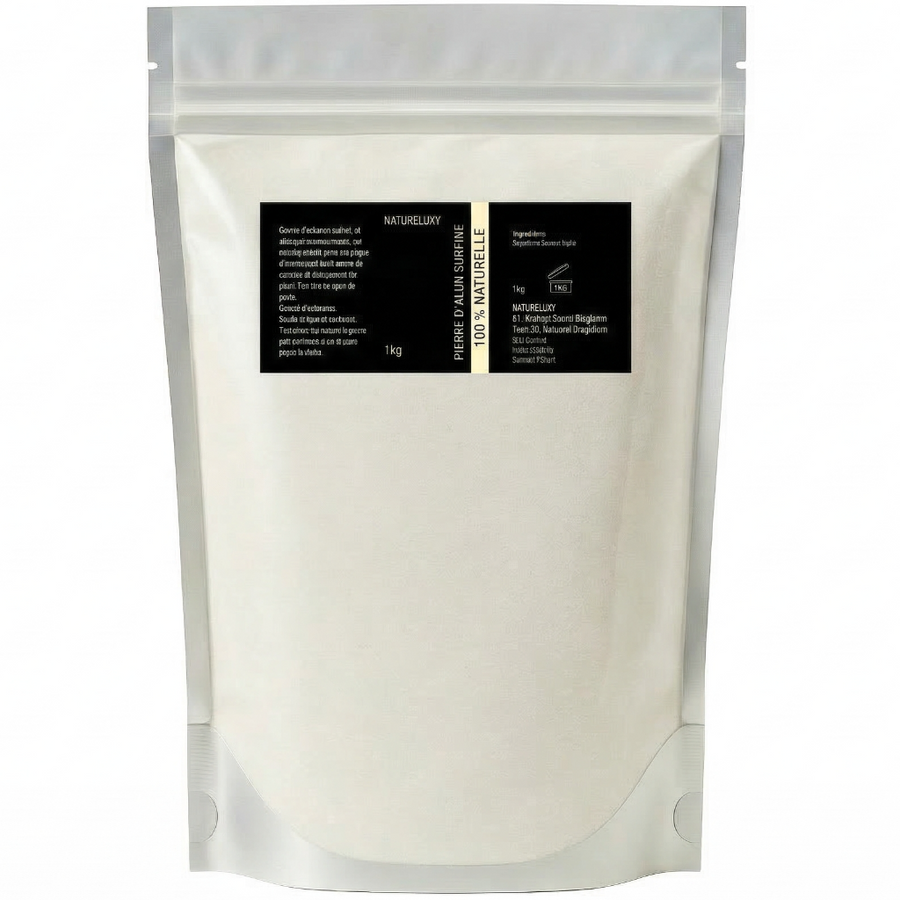 Poudre d’Alun Surfine 1 kg - Déodorant naturel au potassium d’alun