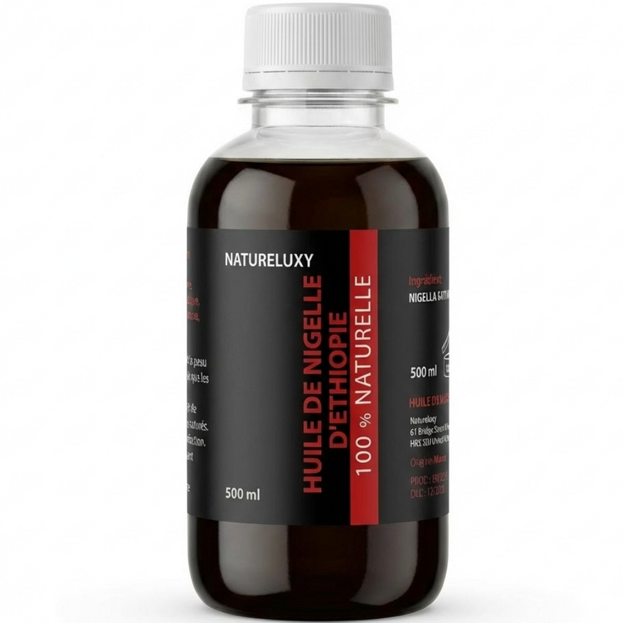 Hochwertiges äthiopisches Schwarzkümmelöl – 500 ml 