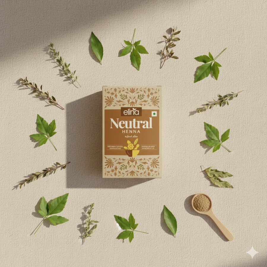 Henné neutre 100 % naturel – soin capillaire en poudre