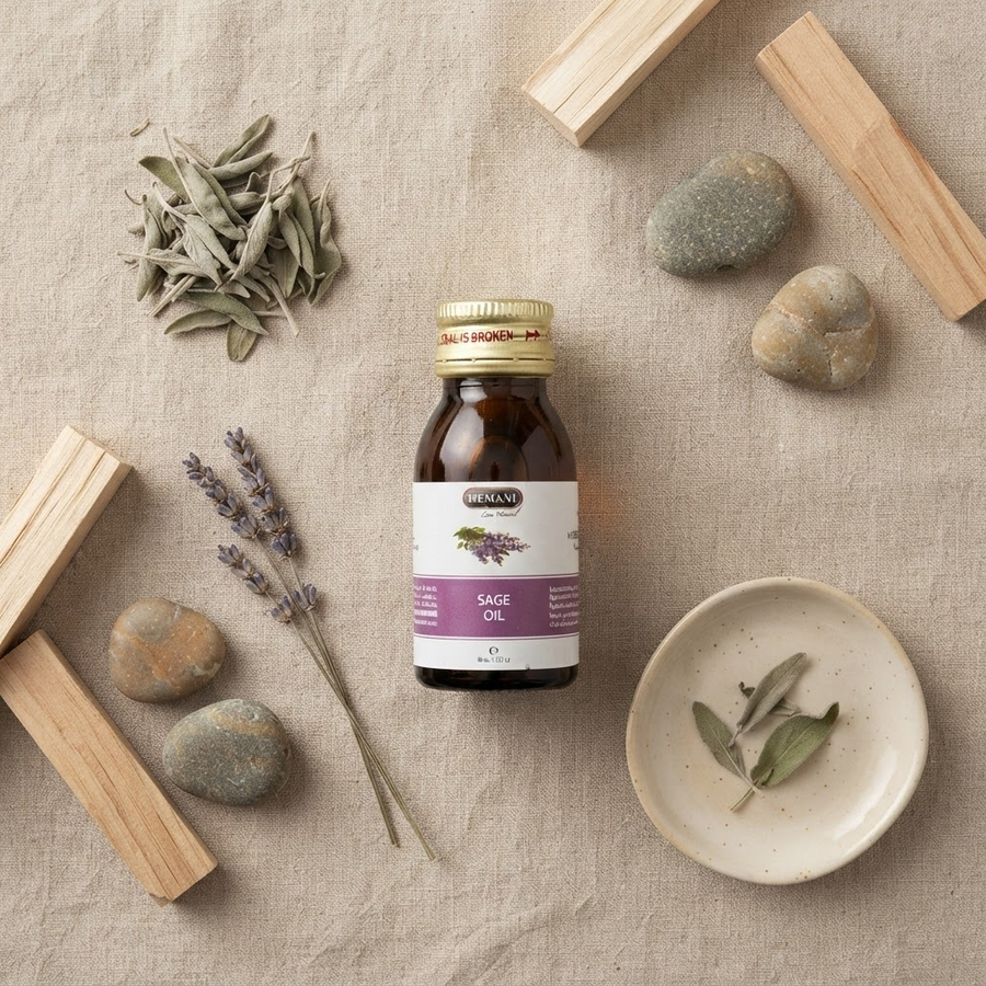 Huile de Sauge 30ml Naturelle Hemani