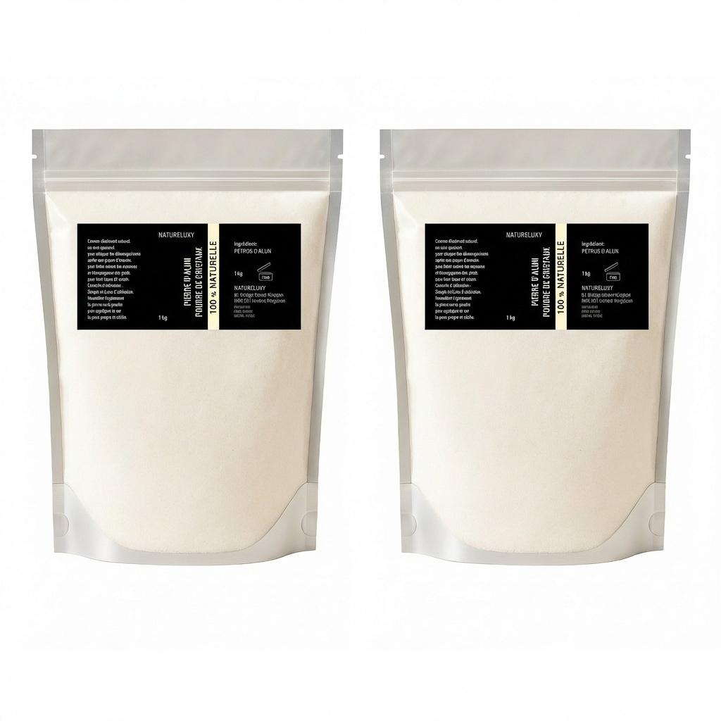 2kg Pierre d'Alun Poudre Déo Naturel - Potassium -5%