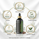 Huile de Ricin 100ml à Pipette