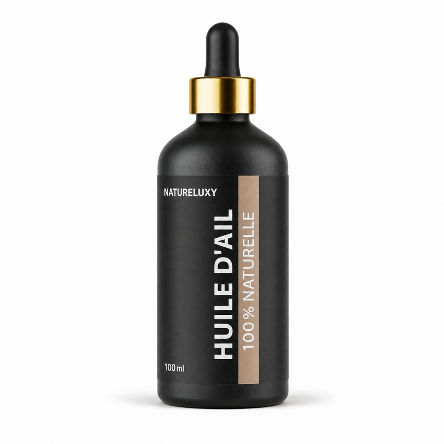 Huile d'Ail 100mL Pipette 100% Naturelle