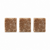 Lot de 3 carrés de musc ambré – parfum solide