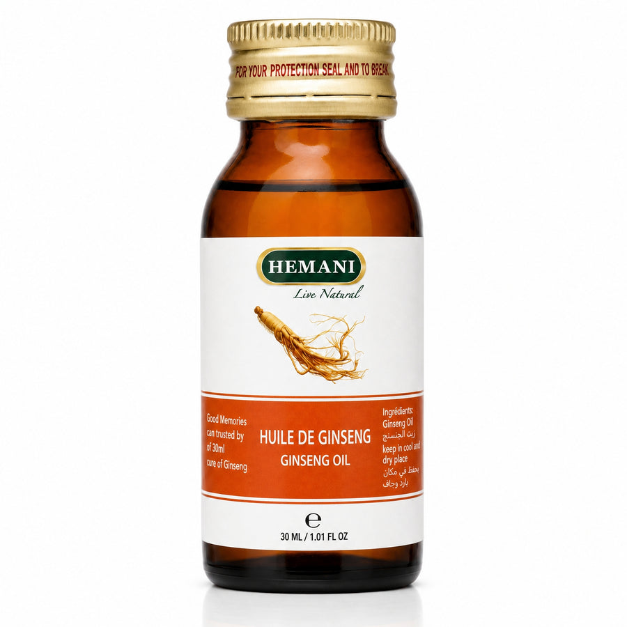 Hemani Huile de Ginseng 30 mL — Vue principale hero (studio)