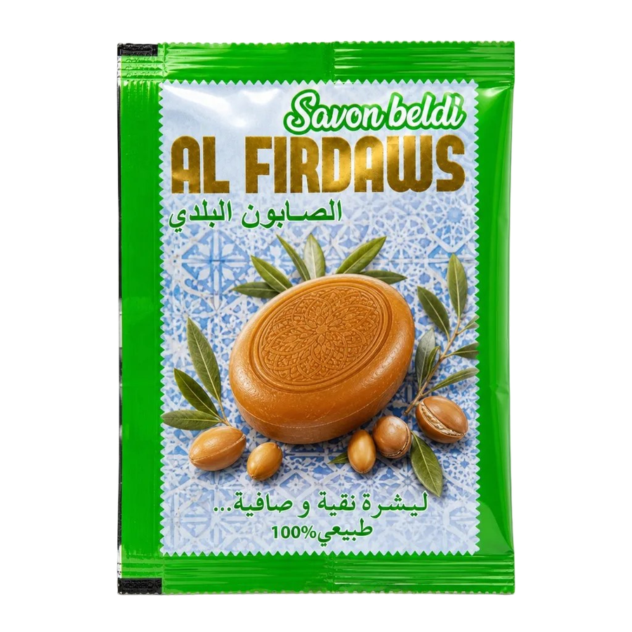 1 dosettes savon noir - 100% naturel – produit naturel présenté par Natureluxy